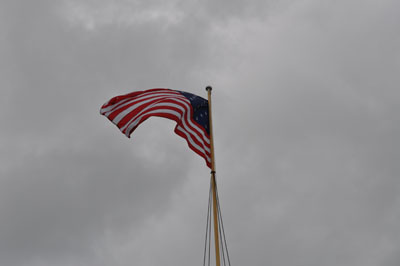  Fifteen star flag flys over Fort Norfolk, Norfolk VA - Photo by Steven Forrest