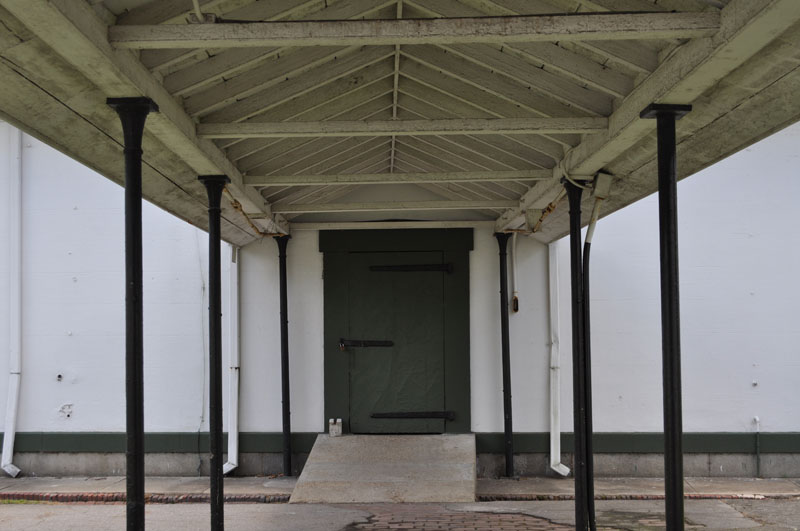 Covered walk way Fort Norfolk, Norfolk VA - Photo by Steven Forrest