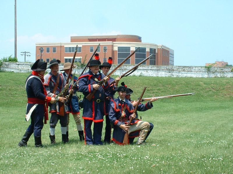 1812 Militia at Fort Norfolk