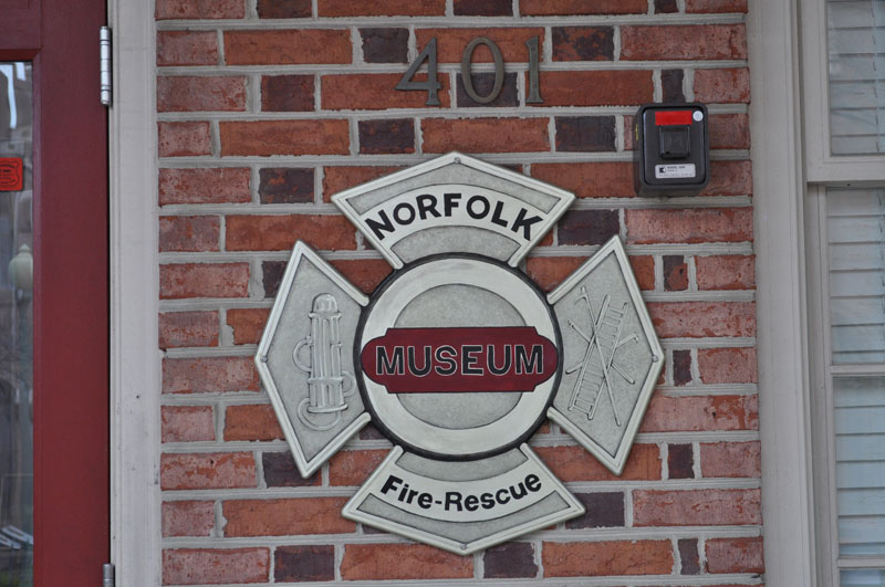 Norfolk Fire Museum Logo - Photo by Steven Forrest
