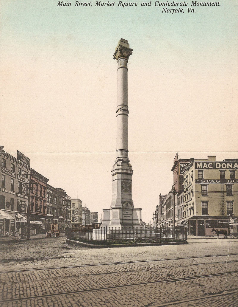  Norfolk Confederate Monument before 1907