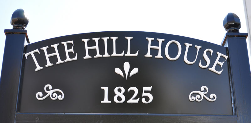 Hill House Sign by Steven Forrest