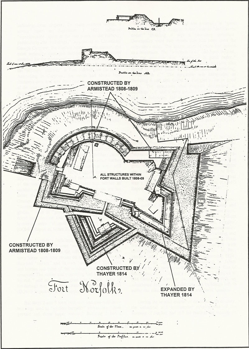  Fort Norfolk 1818 property survey