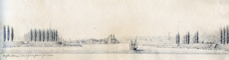  Fort Norfolk and Fort Nelson drawing