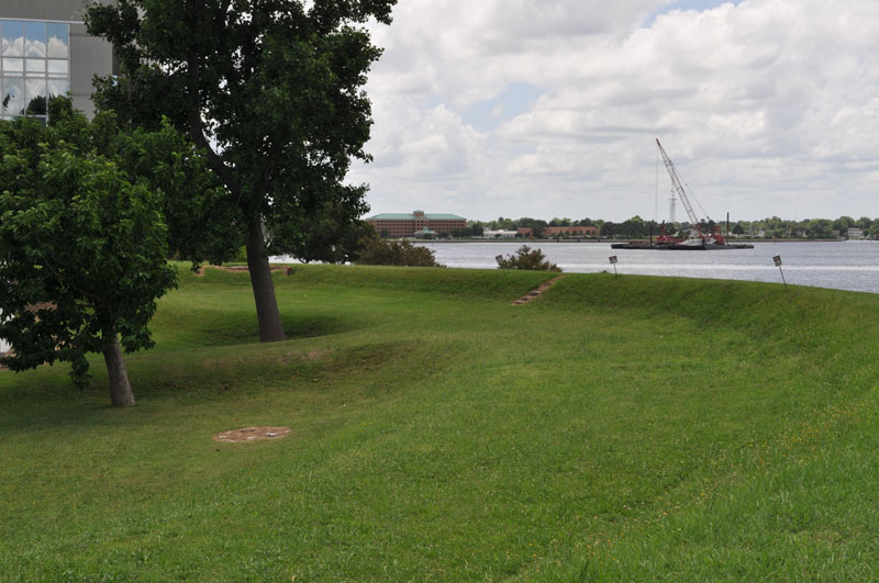  Main Battery Fort Norfolk, Norfolk VA - Photo by Steven Forrest