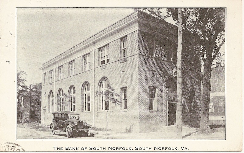 The Bank of South Norfolk Postcard