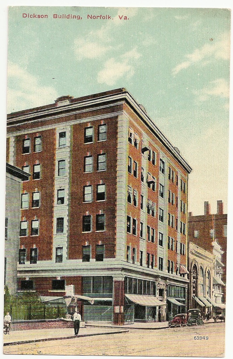 Dickson Building Postcard