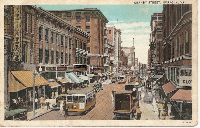 Granby Street Postcard
