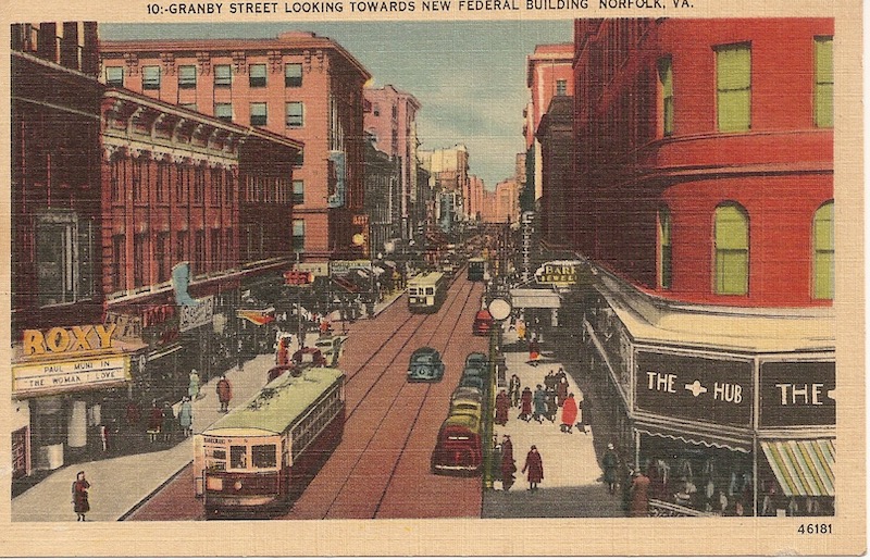 Granby Street Postcard