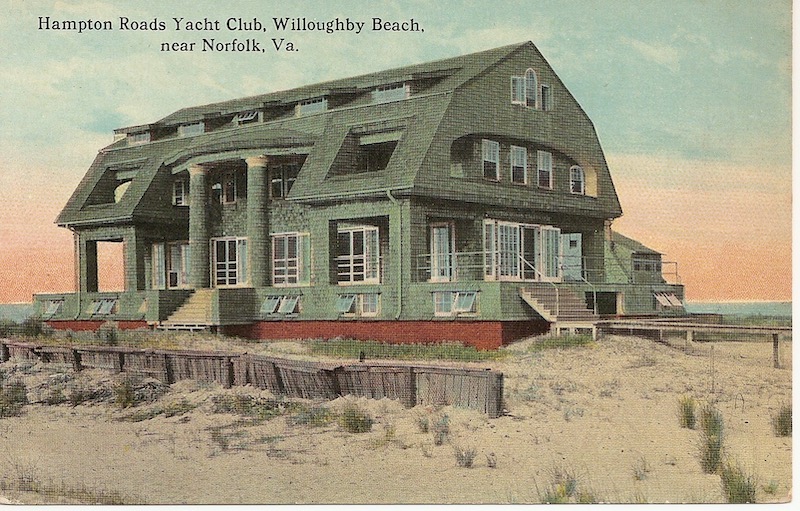 Hampton Roads Yacht Club Postcard