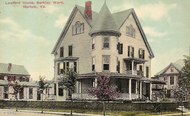 Lawford Home Postcard