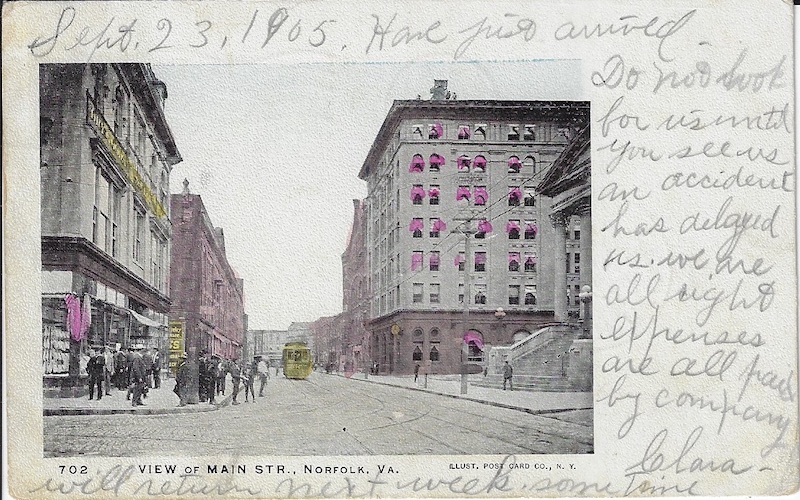 Main Street Postcard