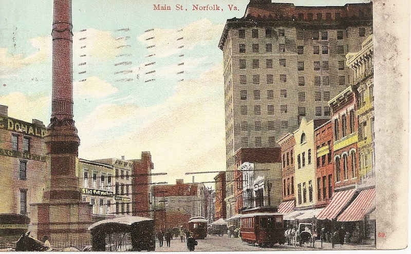 Main Street  Postcard