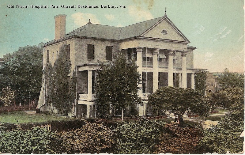 Old Naval Hospital Postcard