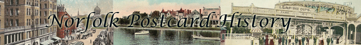 Norfolk Postcard History  Logo