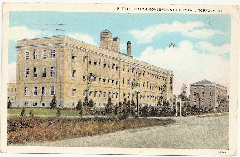 Public Health Government Hospital Postcard