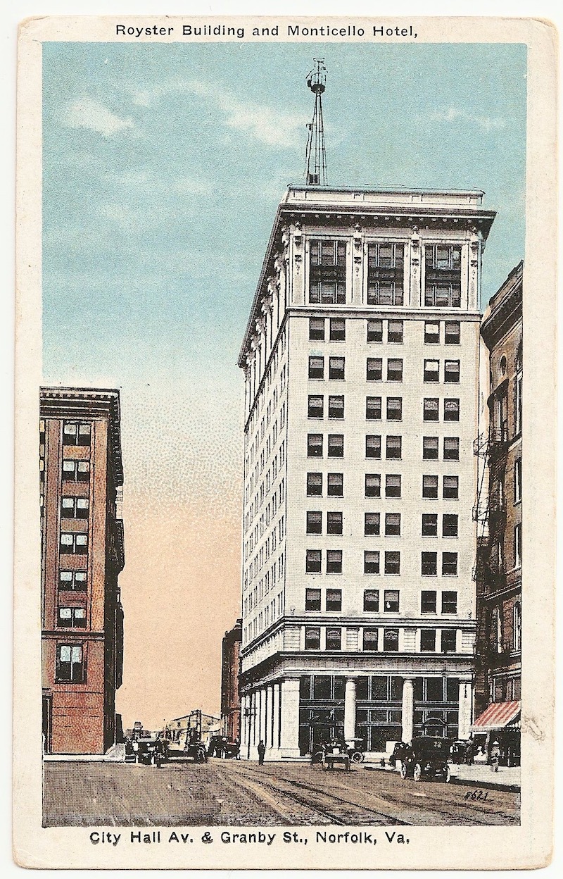 Royster Building Postcard