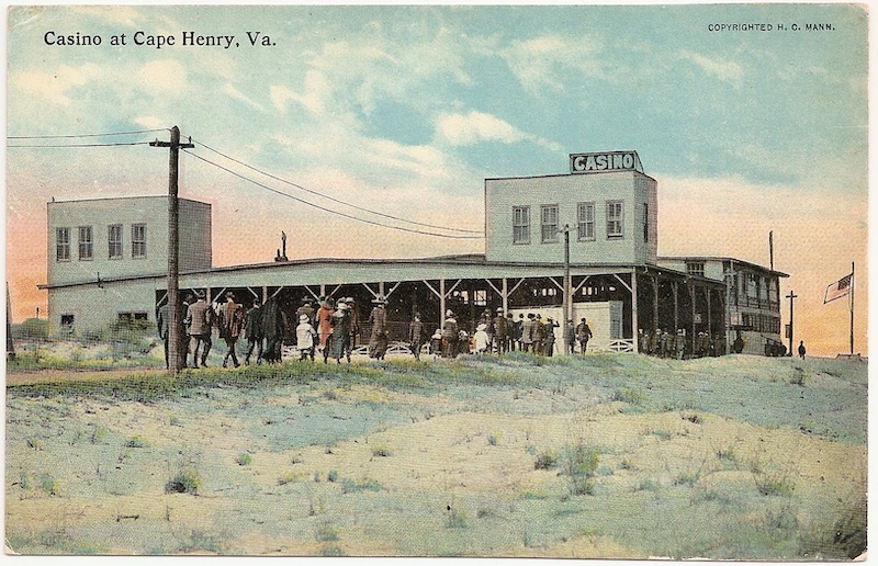 Casino at Cape Henry Postcard