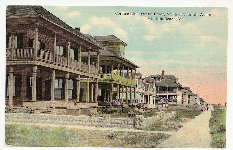 Cottage Line Postcard