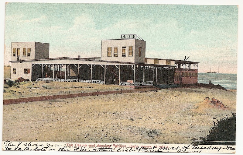 The Casino and dancing Pivilion, Cape Henry Postcard