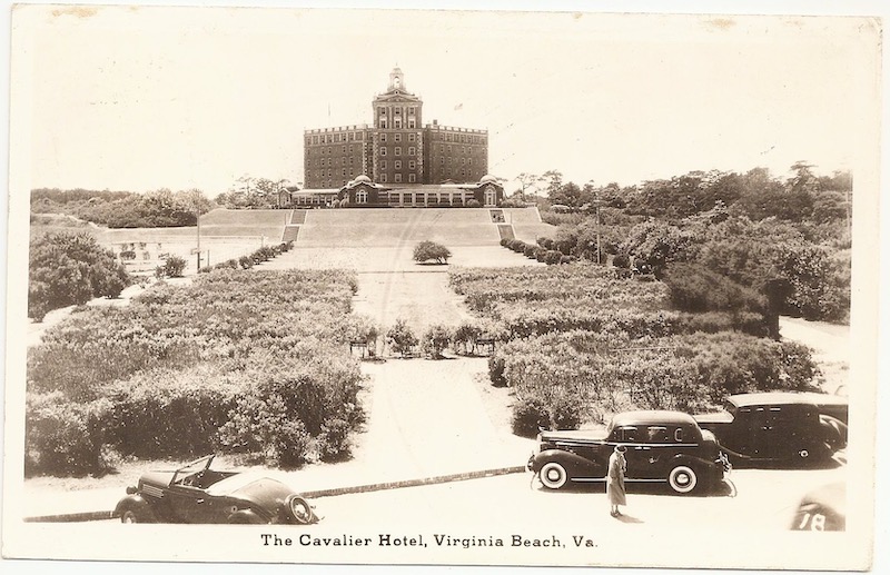 The Vavalier Hotel  Postcard