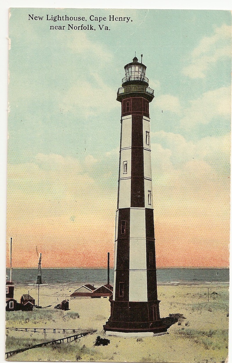 New Lighthouse, Cape Henry Postcard