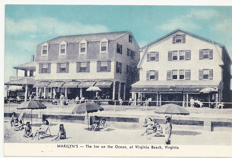 Marilyn's - The Inn on the Ocean Postcard