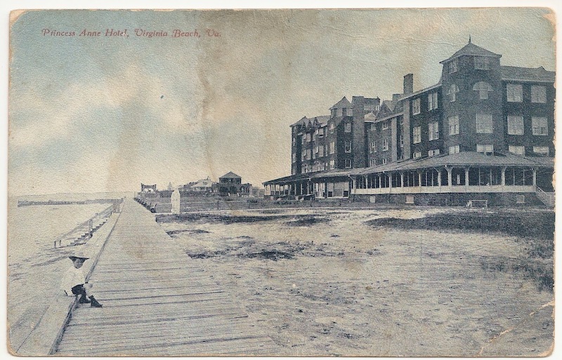 Princess Anne Hotel Postcard