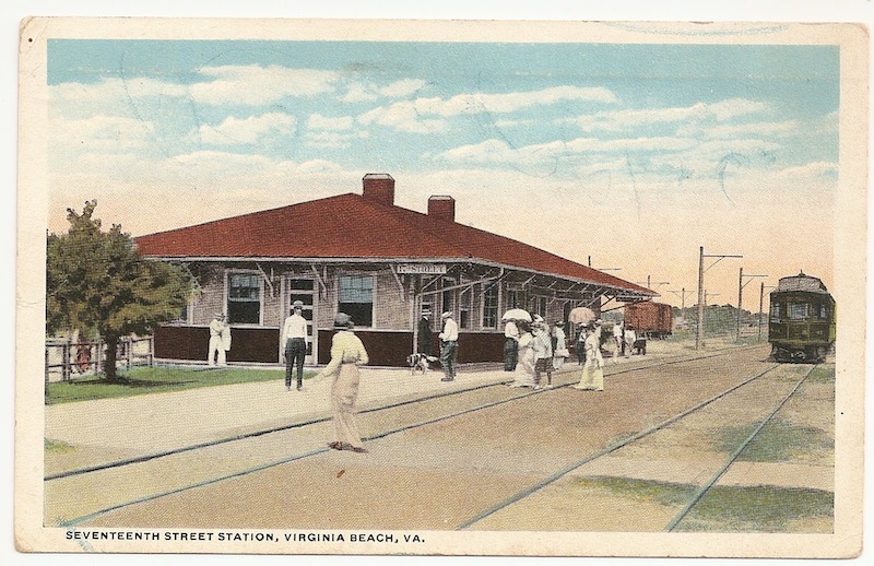 Seventeenth Street Station Postcard