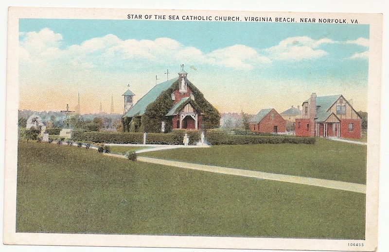 Star of the Sea Catholic Church Postcard