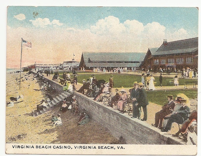 Virginia Beach Casino Postcard