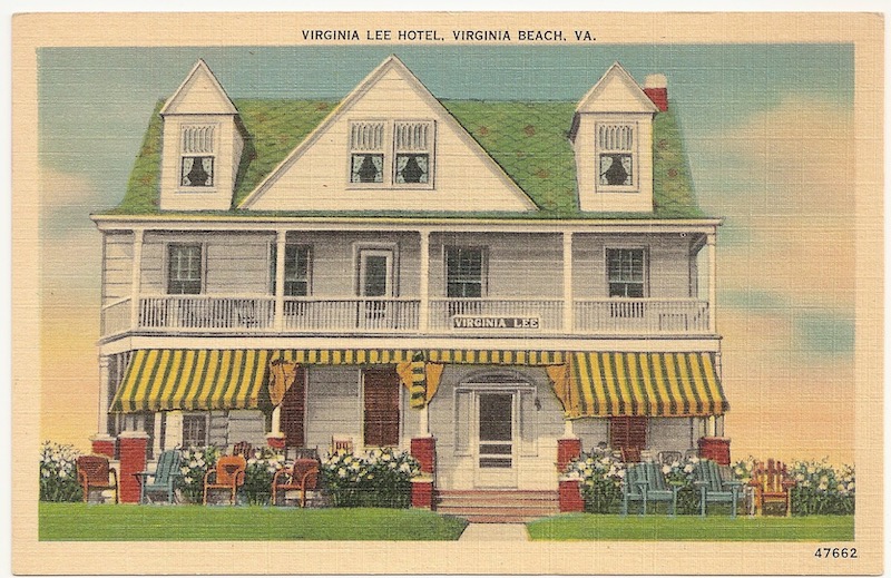 Virginia Lee Hotel Postcard