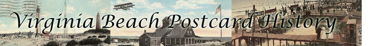 Virginia Beach Postcard History  Logo