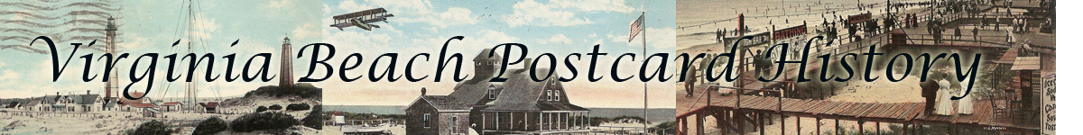 Virginia Beach Postcaerd History  Logo